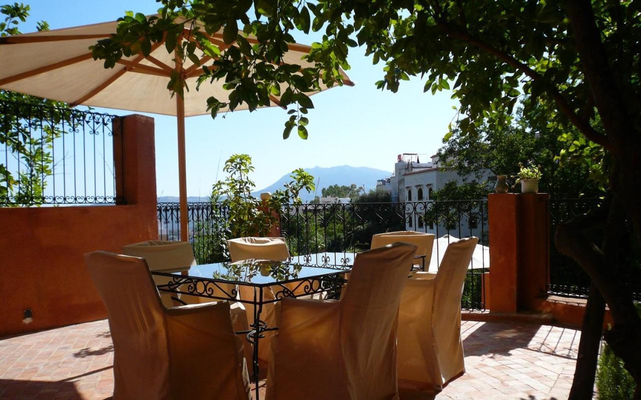 Dar Rass El Maa Otel Şafşavan Dış mekan fotoğraf